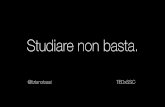 Studiare non basta | TEDx SSC Keynote (Tiziano Tassi, Caffeina)