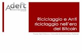 deftcon 2015 - Paolo Dal Checco - Riciclaggio e Anti riciclaggio nellâ€™era del Bitcoin (aspetti tecnici)