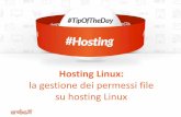 Hosting Linux: la gestione dei permessi file #TipOfTheDay