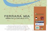 Presentazione progetto Ferrara mia