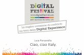 Luca Panzarella - Ciao, ciao italy - Digital for Job