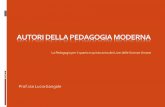Autori della pedagogia moderna by Lucia Gangale