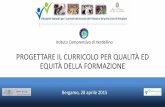 Seminario IN: presentazione della rete dell'IC di Verdellino