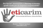 Presentazione Eticarim.it al convegno "Tra social innovation e sharing economy"