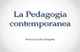 La pedagogia contemporanea by Lucia Gangale