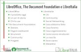 Presentazione del progetto LibreOffice e di LibreItalia