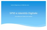 SPID e Identità Digitale - Una sfida per l'Italia che cambia (aggiornamento) v. 2.0