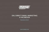 Dal direct email marketing a Facebook