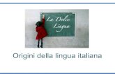 Origini della lingua italiana
