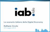 Lo scenario italiano della Digital Economy