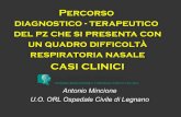 Dr Mincione percorso diagnostico, difficoltà respiratoria nasale