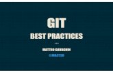 Git best practices