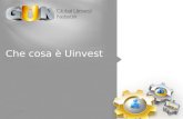 Presentazione ufficiale Uinvest per potenziali investitori