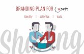 Branding Plan for Useit: identity | activities | tools