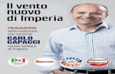 Programma elettorale di Carlo Capacci per Imperia 2013