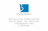 Outsourcing elaborazione buste paga paghe Studio Borghi - Milano