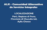 Progetto ALSI 2005-2011 Perù