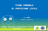 Galbiate - Presentazione del Piano di Protezione civile