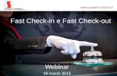 Webinar - Fast check-in & Fast check-out