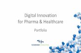 Digital Innovation for Pharma & Healthcare - Portfolio