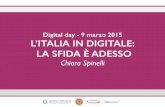 C.Spinelli - L’ITALIA IN DIGITALE: LA SFIDA È ADESSO