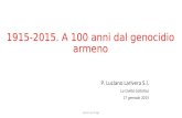 Armenia presentazione luciano larivera 17 gennaio 2015