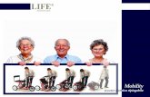Mobility scooter elettrico per anziani e disabili