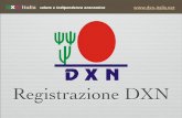 Registrazione DXN