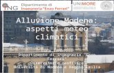 Alluvione modena: Aspetti Meteoclimatici vers.ASLA 4/12/2014