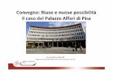 C. Martelli - Riuso e nuove possibilità: Il caso del Palazzo Affari di Pisa
