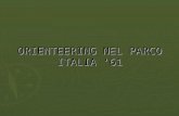 Orienteering Nel Parco Italia ‘61