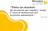 Time-to-market: gli strumenti per tagliare i tempi di definizione del prodotto automobile