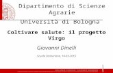 Prof. Giovanni Dinelli al 2° Convegno Cereali 14 marzo 2015 - Bologna