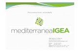 Presentazione Mediterranea IGEA