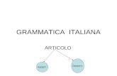 Grammatica  italiana poverpoint-articolo 3