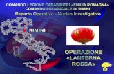 Rimini: prostituzione, operazione 'Lanterna rossa' Carabinieri di Rimini
