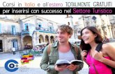 C++ - Viaggi Studio Gratuiti Turismo (occupabilità e auto-imprenditoria) in Italia e Europa