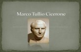 Marco Tullio Cicerone - Letteratura latina
