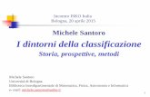 Michele Santoro - I dintorni della classificazione. Storia, prospettive, metodi