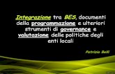 P. Belli - Integrazione tra BES, documenti della programmazione e ulteriori strumenti di  governance e valutazione delle politiche degli enti locali