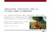 Le statistiche dei prezzi agricoli - D'amore-Napoletano