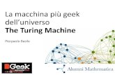 La macchina più geek dell'universo: The Turing Machine | Laboratorio B-Geek