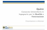 Consorzio Quinn: presentazione e referenze
