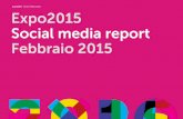 Expo2015 social media   report febbraio 2015