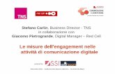 Le misure dell'engagement nelle attività di comunicazione digitale