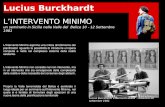 Lucius Burckhardt " L'INTERVENTO MINIMO " -  "The Minimal Intervention"