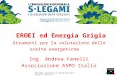 Scenari Energetici - EROEI - Embedded energy