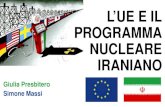 L'UE e il programma nucleare iraniano