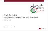 M. Ricci - Il BES a livello nazionale e locale: i progetti dell’Istat