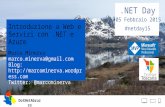 Introduzione a web e servizi con .net e azure